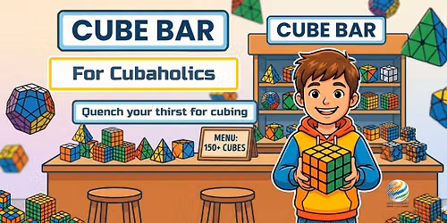 Rubiks Cube Bar for Cubaholics