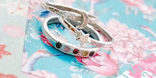 Silver Clay Stacking Rings