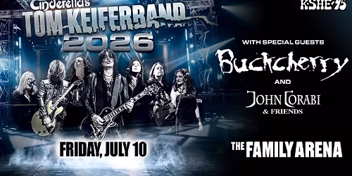Cinderella's Tom Keifer with Buckcherry and John Corabi
