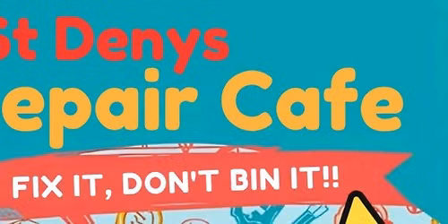 St Denys Repair Cafe — St Denys Community Centre, Priory Road, St.Denys, Southampton ., SO17 2JZ Southampton, United Kingdom