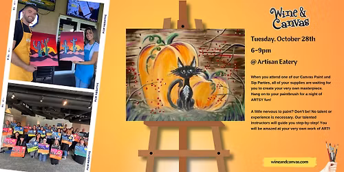 Fort Myers Paint Party - Cat in the Patch