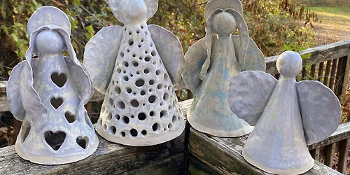 Clay Christmas Angels