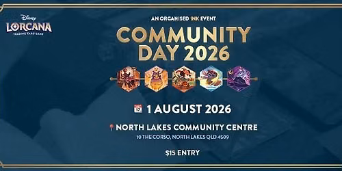 Disney Lorcana Community Day 2026
