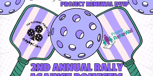 2nd Annual Rally Against Domestic Violence Pickleball Tournament