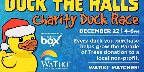 Duck the Halls: Charity Duck Race