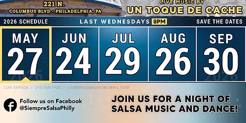 SSP PRESENTS LATIN NIGHT @ MORGAN'S PIER