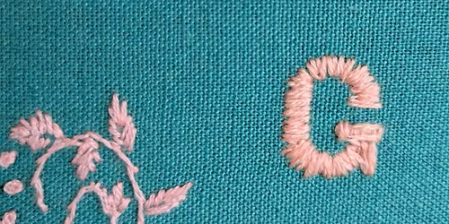 Monogram Embroidery for Beginners