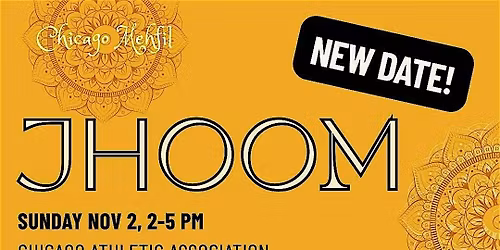 [NEW DATE!] JHOOM: A Joyful Movement Mehfil ft. Harini Nilakantan