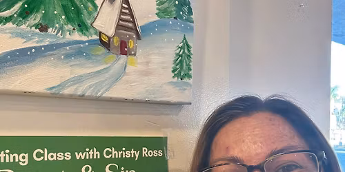 Christmas Paint & Sip at Lemon Grove Coffee