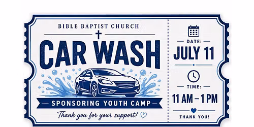 Car Wash Youth Fundraiser