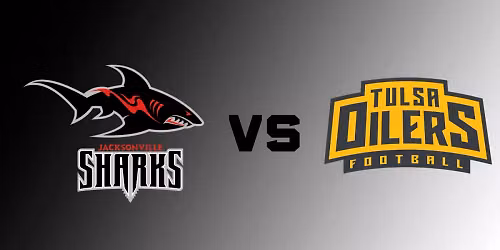 Jacksonville Sharks at Tulsa Oilers Football