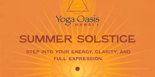 Summer Solstice Day Immersion