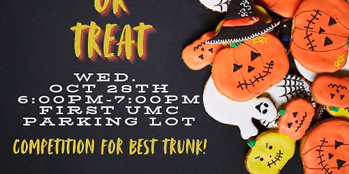 Trunk or Treat at First UMC
