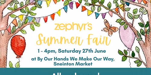 Zephyr's Summer Fair 2026- NEW TIME AND VENUE!
