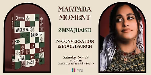 MAKTABA MOMENT: Zeina Jhaish