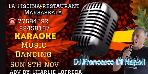 KARAOKE AT LA PISCINA
