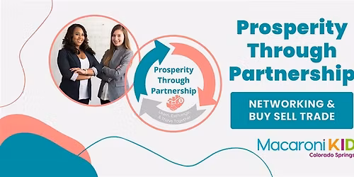 Prosperity Through Partnership: Learn, Exchange, & Thrive Together