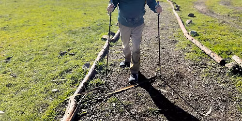 Fitness Walking with Hiking Poles