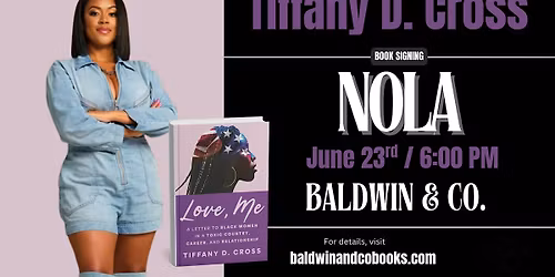 Tiffany Cross Author Talk and Book Signing