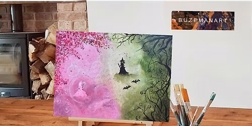 Wickedly Wonderful' Painting Night @ The Twisted Knot, Doncaster