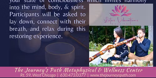 Sound Journey Meditation with Lotus Vibrations