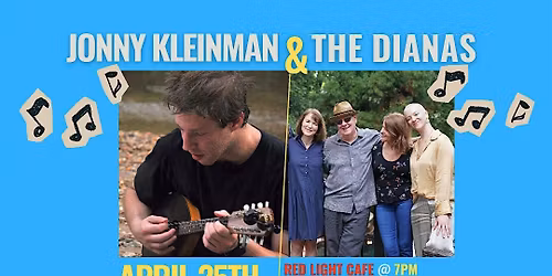 An Evening of Jugband Music w\/ The Dianas & Jonny Kleinman!