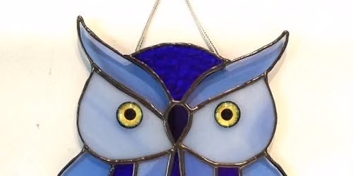STAINED-GLASS OWL!!!
