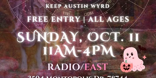 New Moon Austin Witches Market @ Radio\/East! \ud83d\udc96 Oct. 11