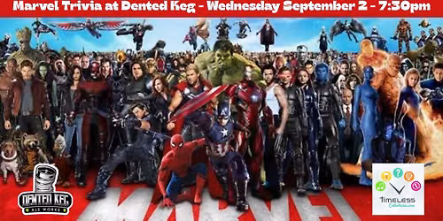 Marvel Trivia at Dented Keg
