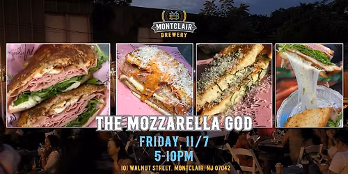 The Mozzarella God at Montclair Brewery