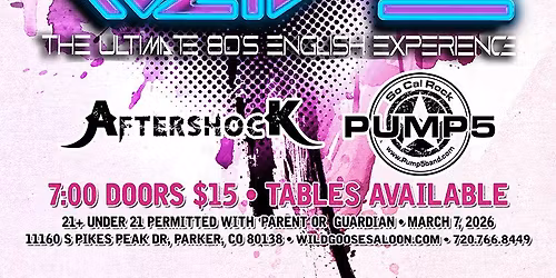 The Nu Wave w\/ Aftershock & Pump5