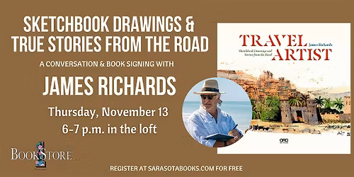 Sketchbook Drawings & True Stories From The Road with James Richards
