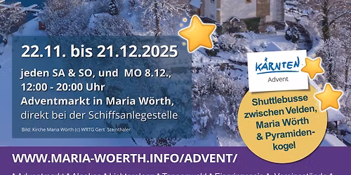 Er\u00f6ffnung des Romantischen Kirchenadvents in Maria W\u00f6rth