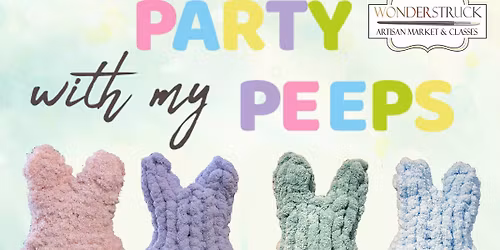Chunky Finger Knit Peep Class March 21st 