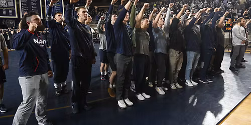 Parking Army Black Knights at Navy Midshipmen Wrestling