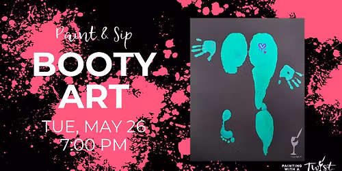 Paint & Sip Ladies Night Booty Art