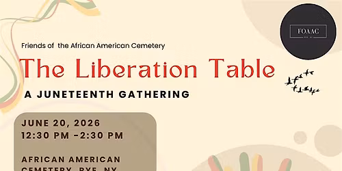 A Liberation Table: A Juneteenth Gathering