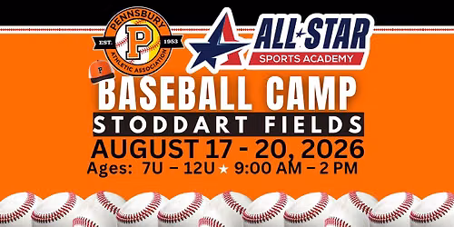 PAA and All-Star Sports Academy Summer Baseball Camp
