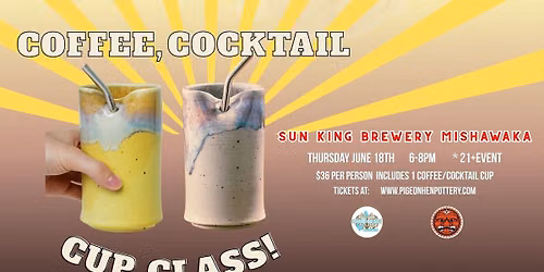 Coffee, Cocktail, Cup Class At Sun King Brewery!