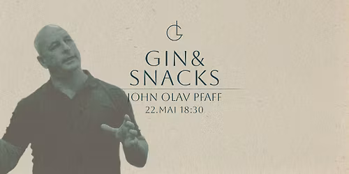 Gin & Snacks med John Olav Pfaff
