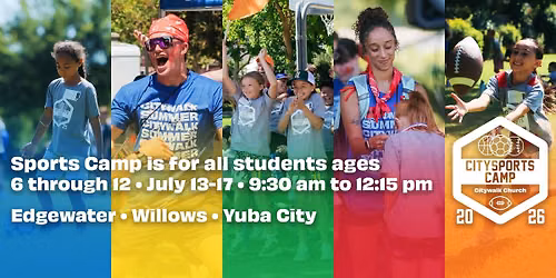 CitySports Camp 2026 \u2022 Willows