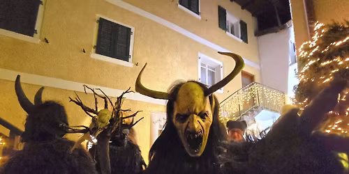 I Krampus a "Artigiani a Bosentino, il Mercatino di Natale"