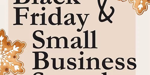 Black Friday and Small Business Saturday Event at Willow and Finch