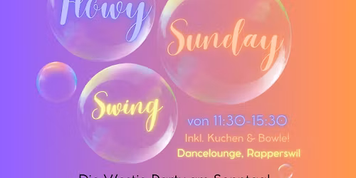 FLOWY SUNDAY SWING - Die Westie Party am Sonntag!
