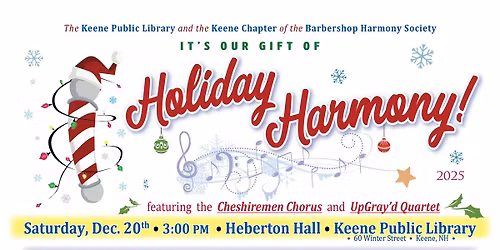 Holiday Harmony 2025 at Keene Public Library