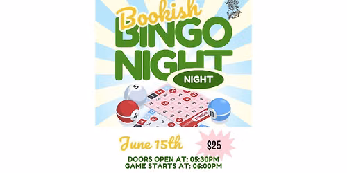 Bookish Bingo Night!