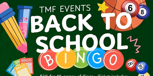 Back to School BINGO