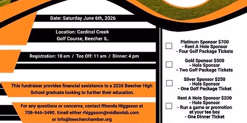 56th Annual Beecher Chamber of Commerce Golf Outing