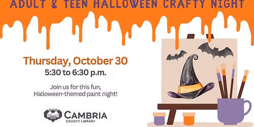 Adult & Teen Halloween Crafty Night