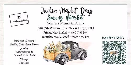Junkin' Market Days Spring Market in West Fargo